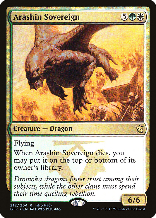 Arashin Sovereign (UMP-212) (Foil)