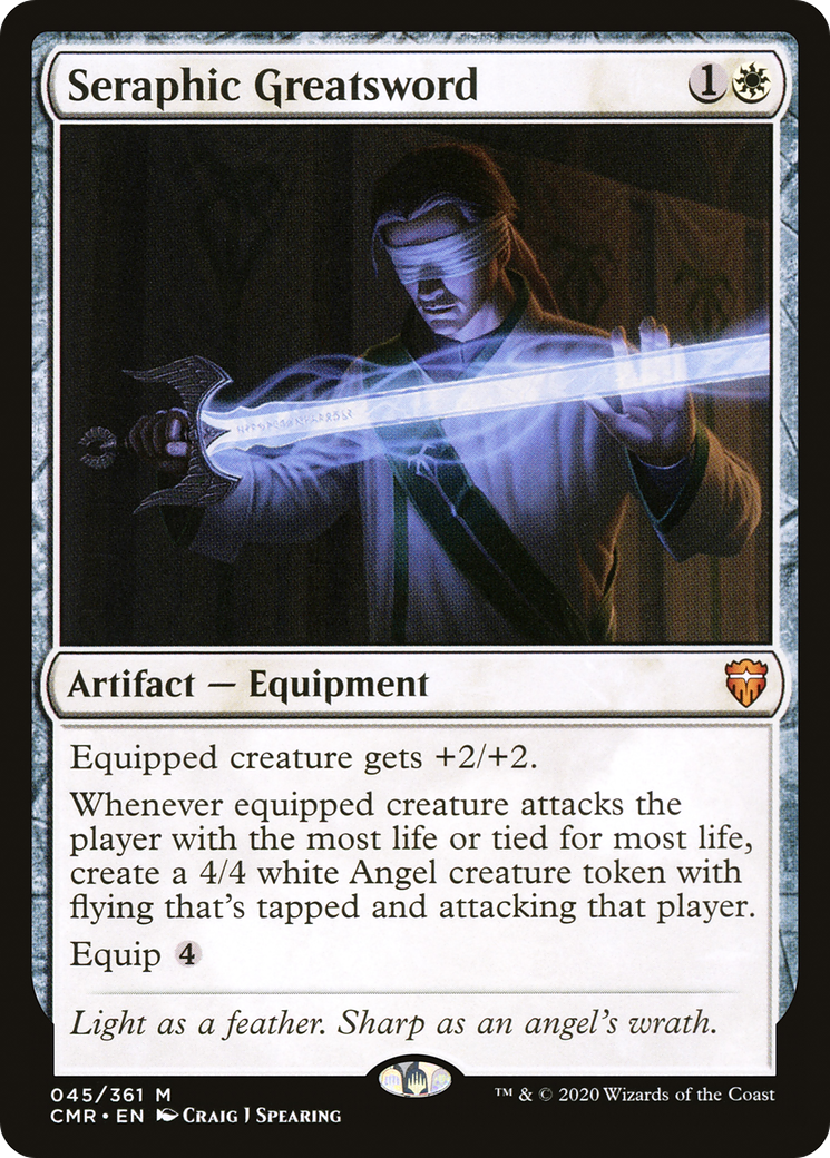 Seraphic Greatsword (CMR-045) (Foil)