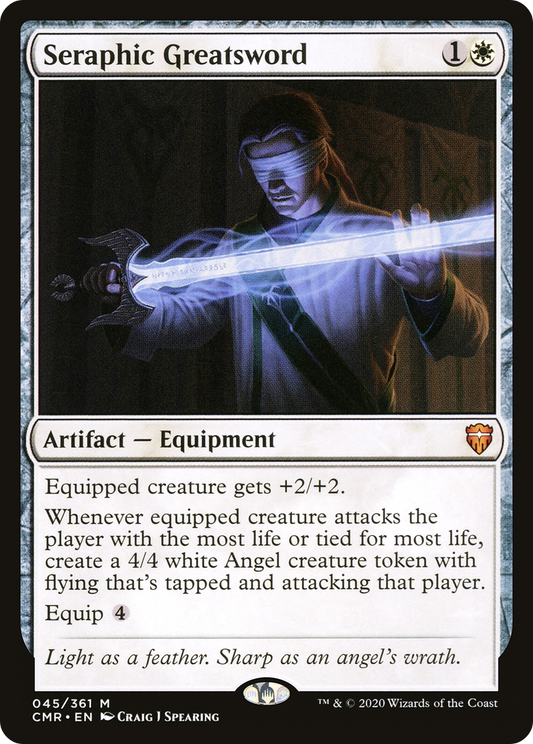 Seraphic Greatsword (CMR-045) (Foil)