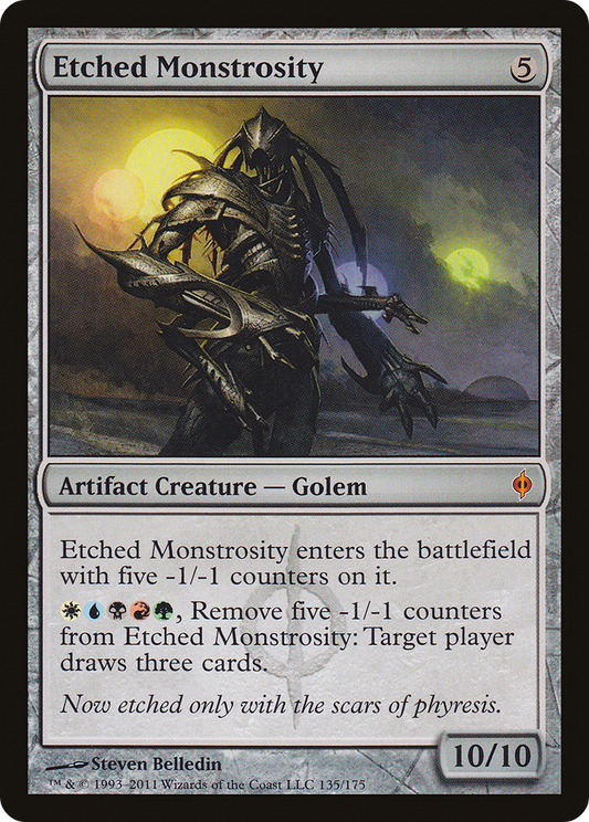 Etched Monstrosity (NPH-135) (Foil)