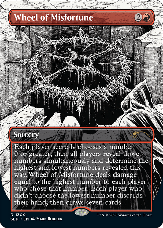 Wheel of Misfortune (SLD-1300) (Borderless) (Foil)
