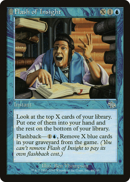 Flash of Insight (JUD-040) (Foil)