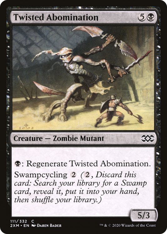 Twisted Abomination (2XM-111) (Foil)