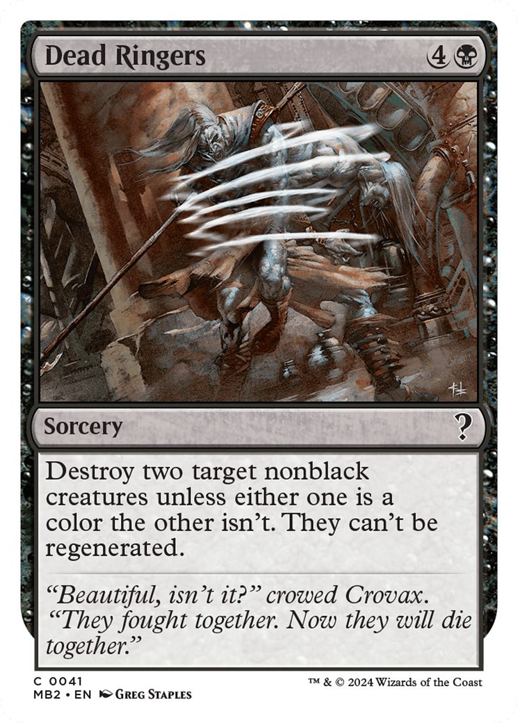 Dead Ringers (MB2-041)