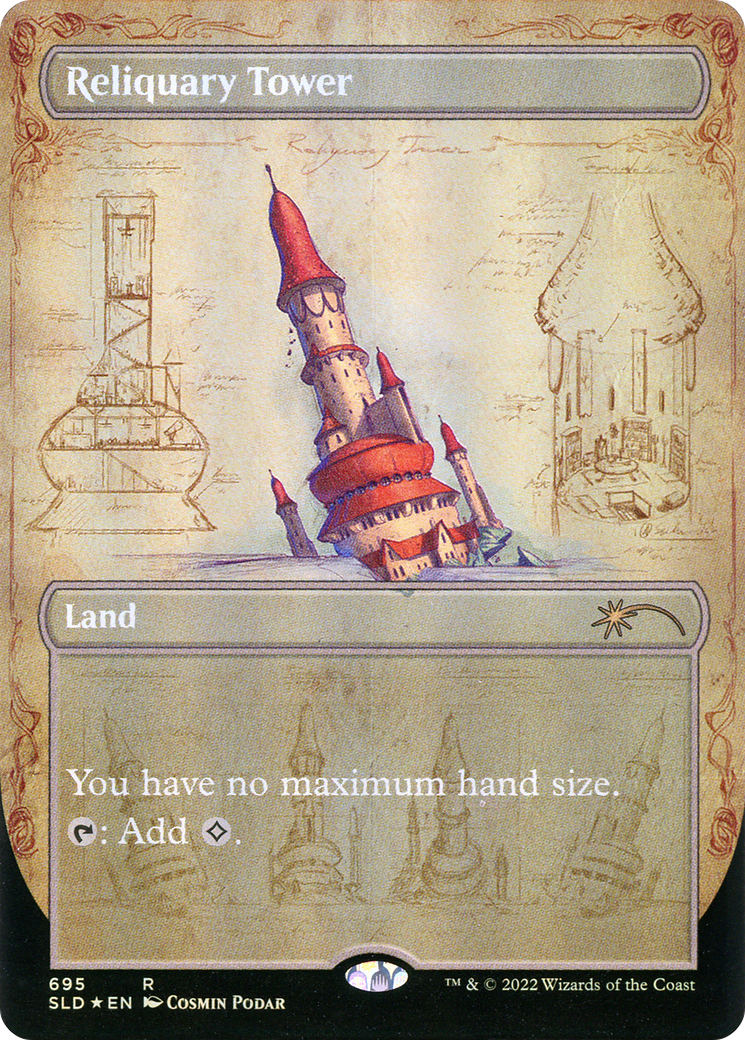 Reliquary Tower (SLD-695) (Borderless) (Foil)