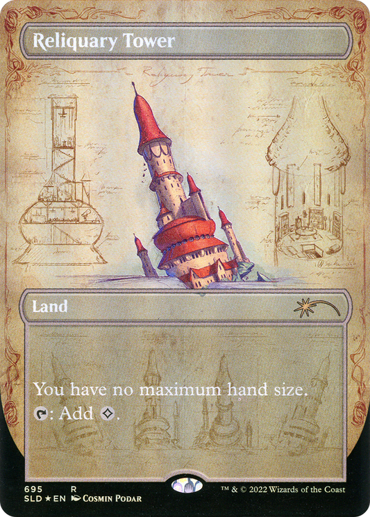 Reliquary Tower (SLD-695) (Borderless) (Foil)