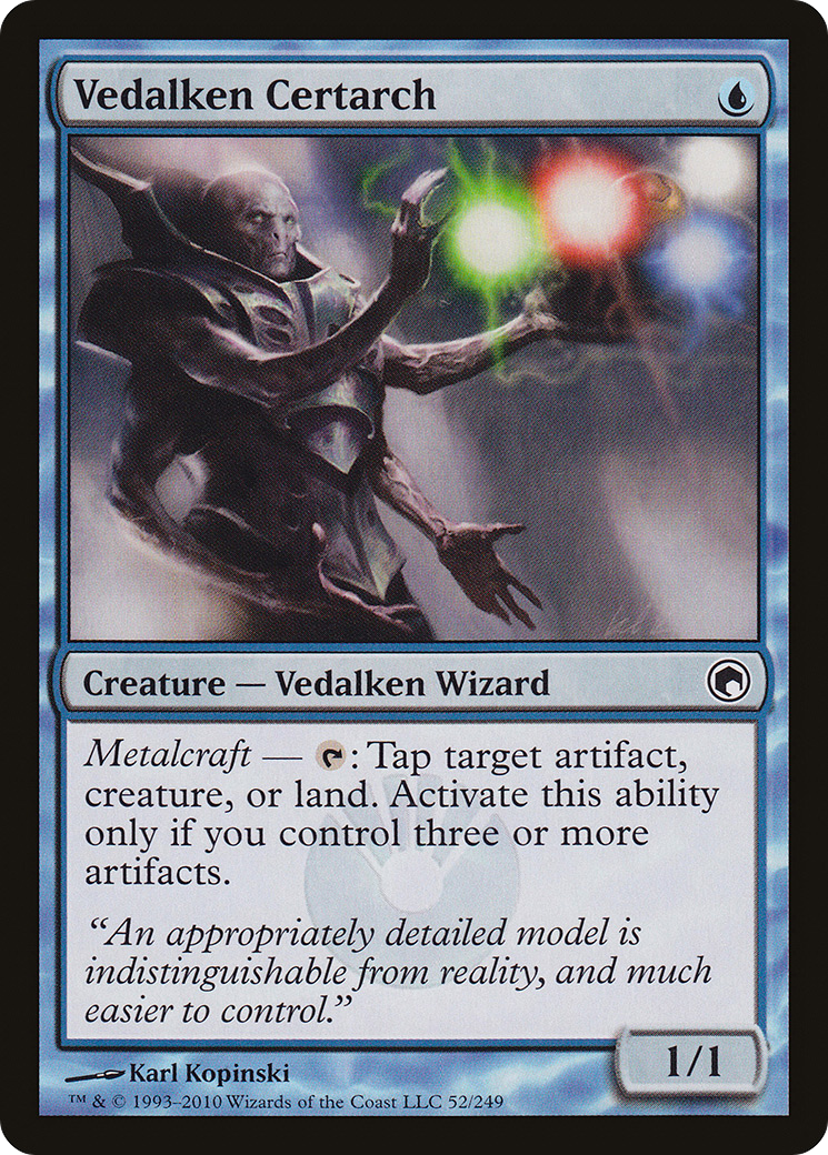 Vedalken Certarch (SOM-052) (Foil)