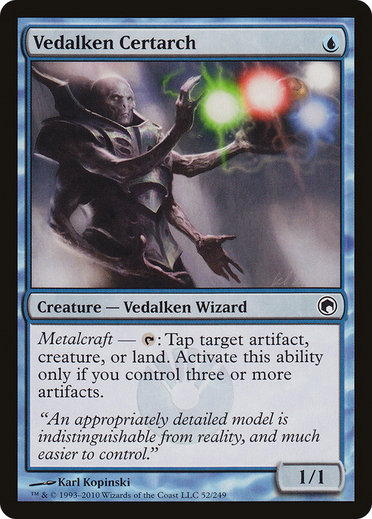 Vedalken Certarch (SOM-052) (Foil)