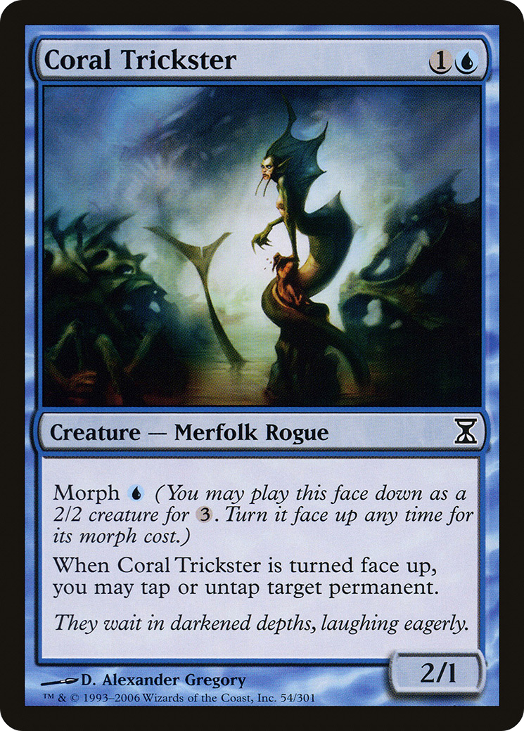 Coral Trickster (TSP-054) (Foil)