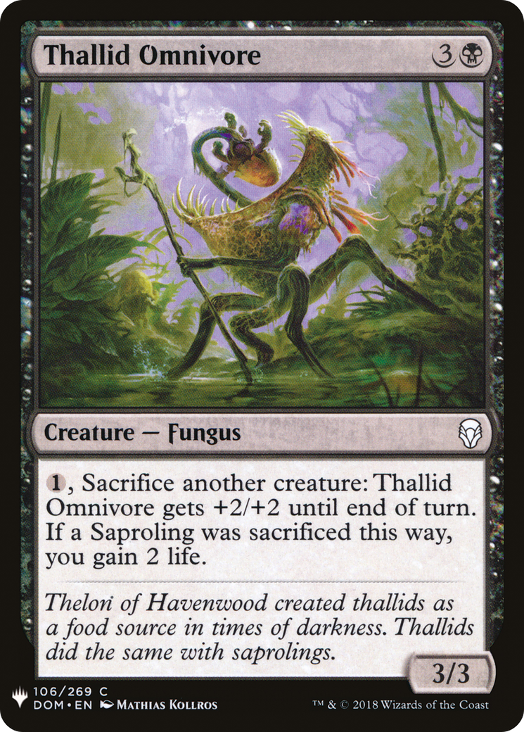 Thallid Omnivore (LIST-DOM-106)