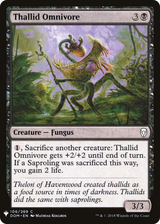 Thallid Omnivore (LIST-DOM-106)