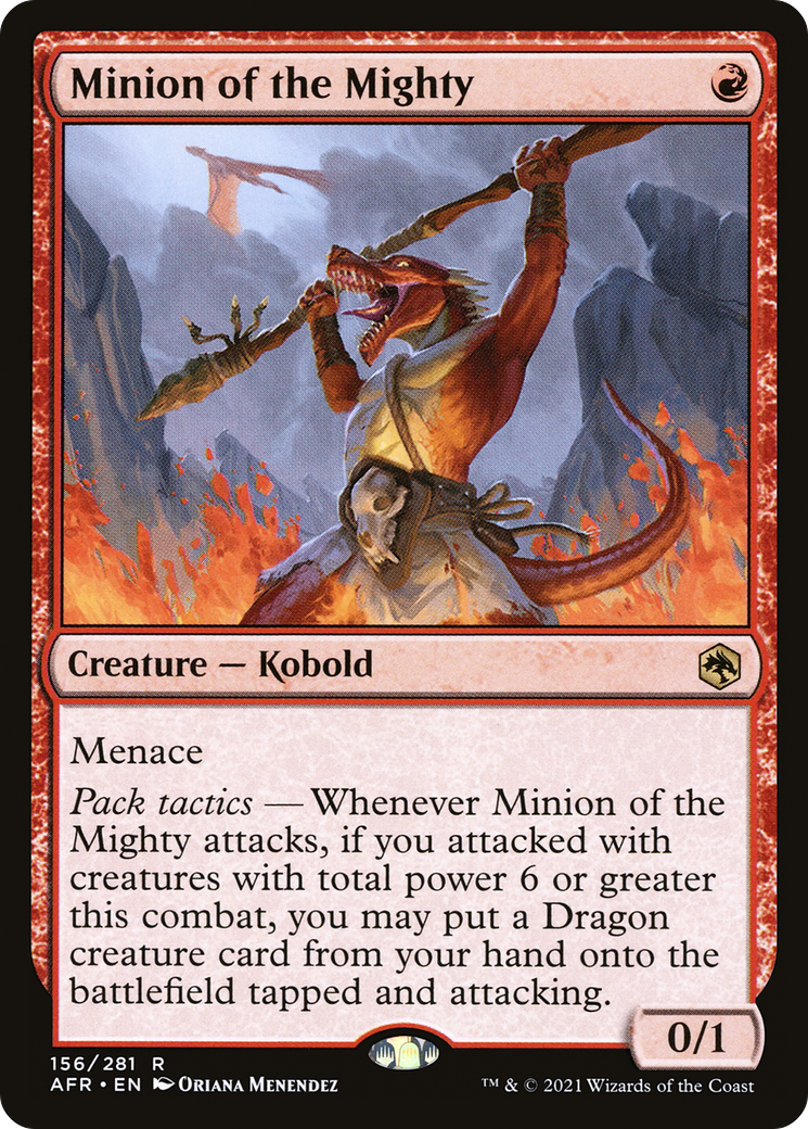 Minion of the Mighty (AFR-156) (Foil)