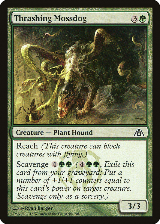 Thrashing Mossdog (DGM-050) (Foil)