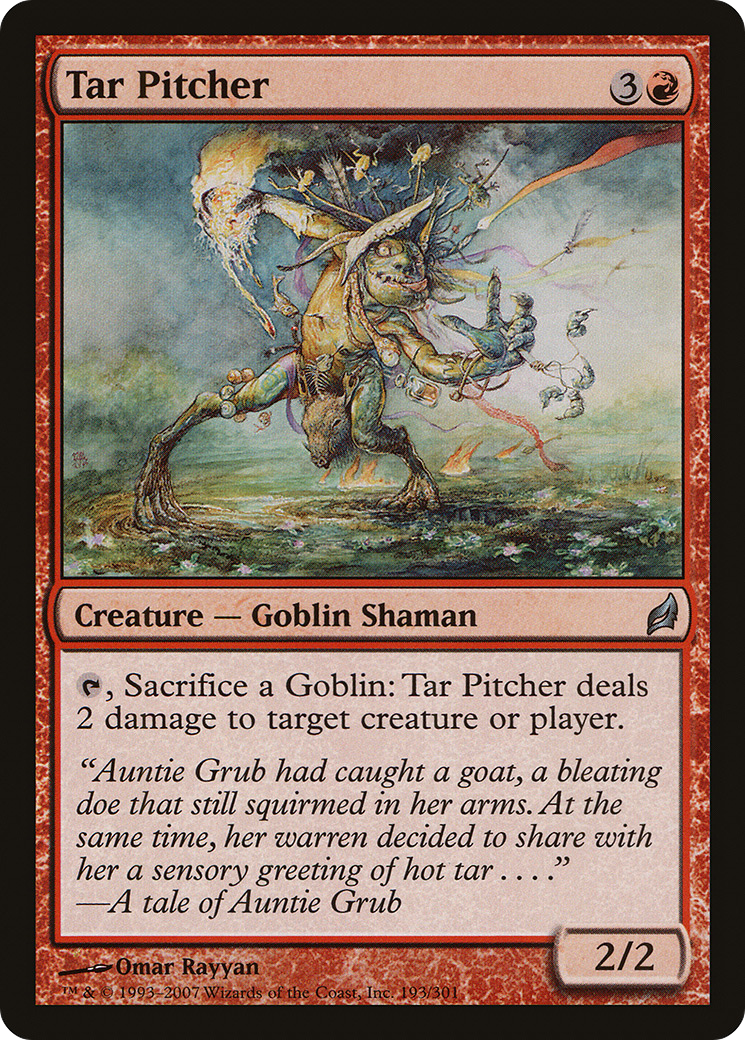Tar Pitcher (LRW-193) (Foil)