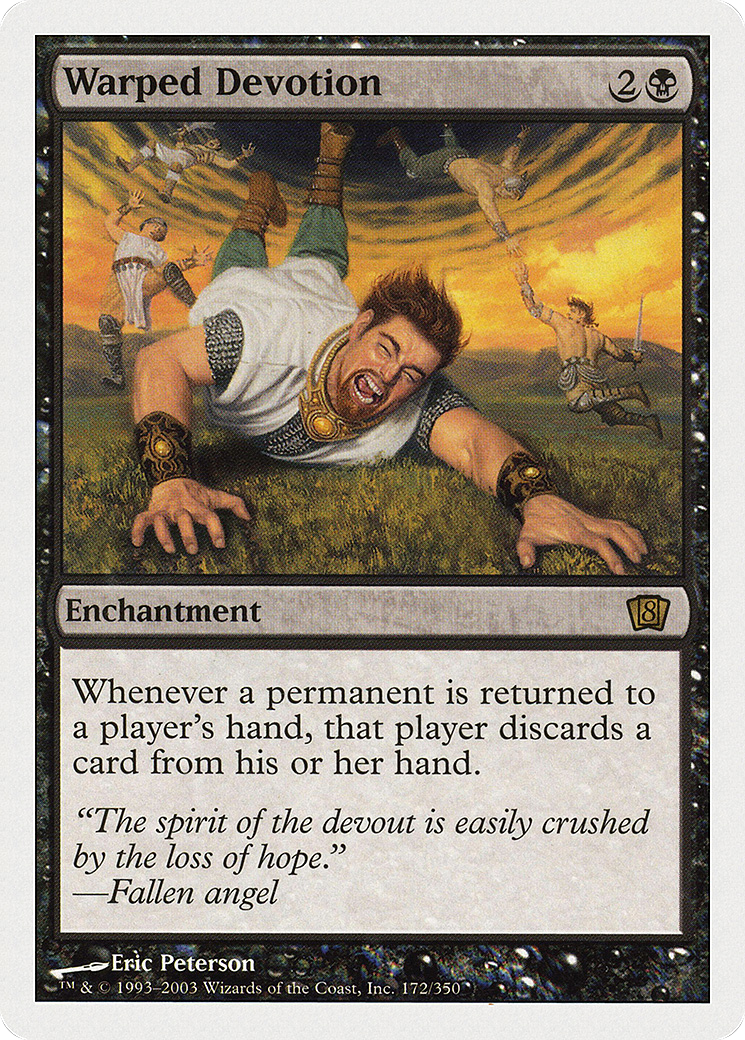 Warped Devotion (8ED-172) (Foil)