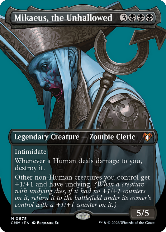 Mikaeus, the Unhallowed (CMM-675) (Borderless) (Foil)