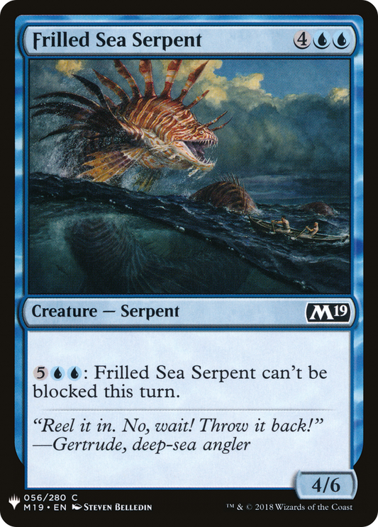 Frilled Sea Serpent (LIST-M19-56)