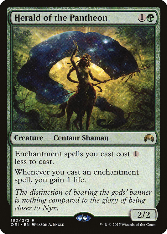 Herald of the Pantheon (ORI-180) (Foil)
