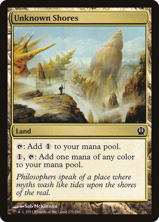 Unknown Shores (THS-229) (Foil)