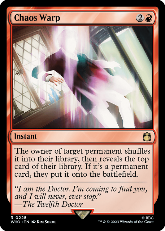 Chaos Warp (WHO-225) (Foil)