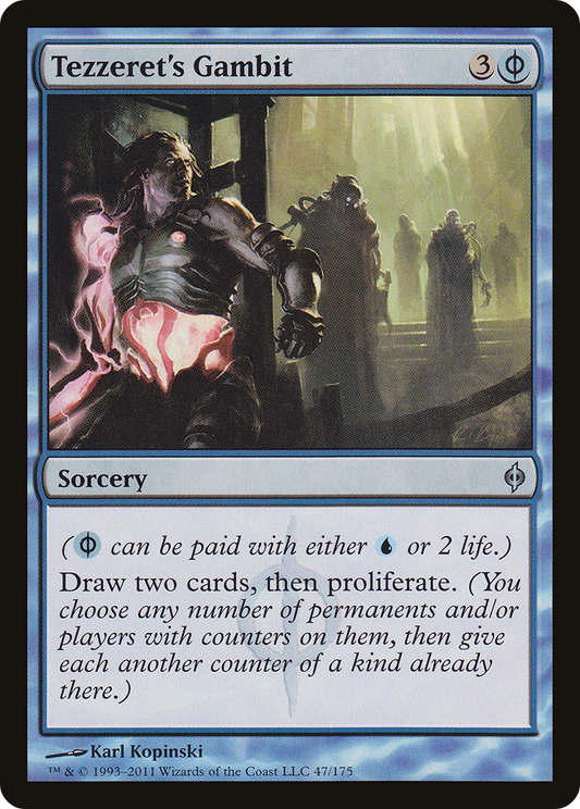 Tezzeret's Gambit (NPH-047) (Foil)