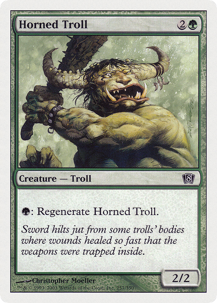 Horned Troll (8ED-257)