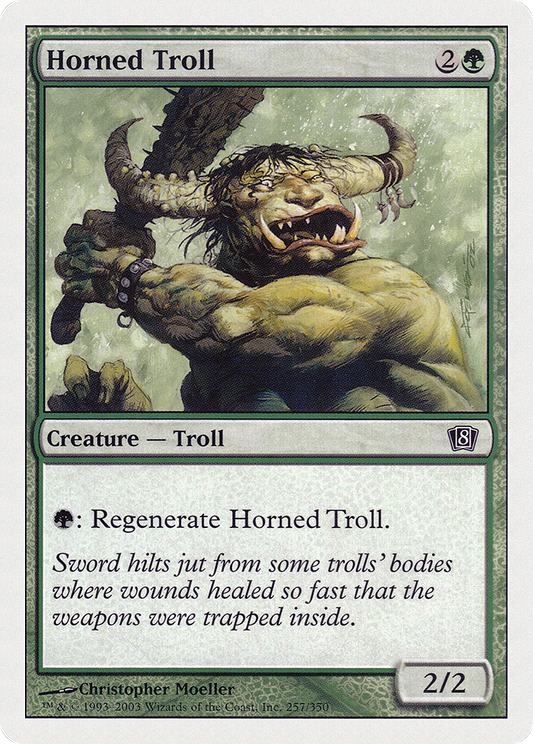 Horned Troll (8ED-257)