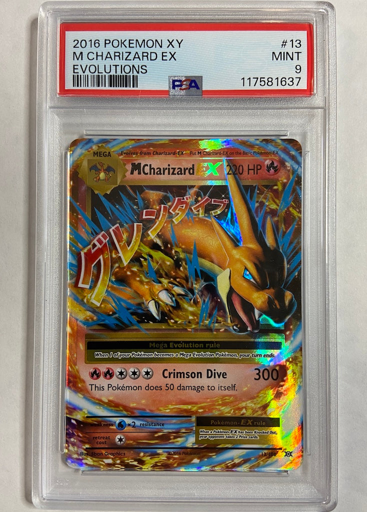 M Charizard EX (EVO-013) (Holofoil) [GRADED]