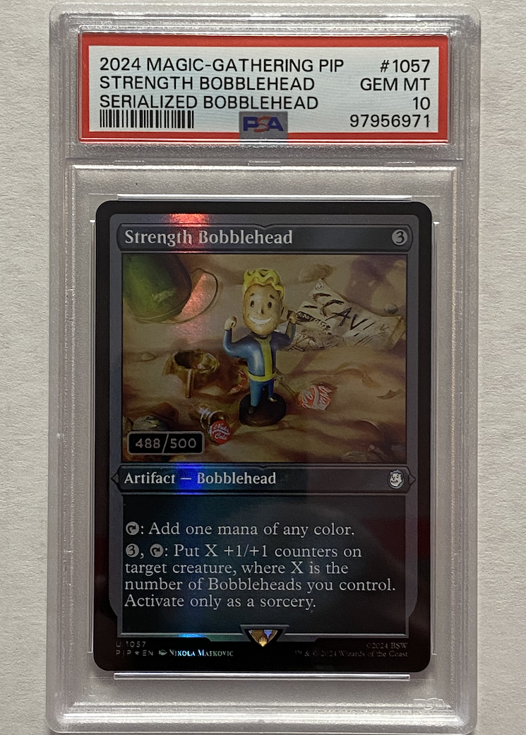 Strength Bobblehead (PIP-1057) (Foil) (Serialized) [GRADED]