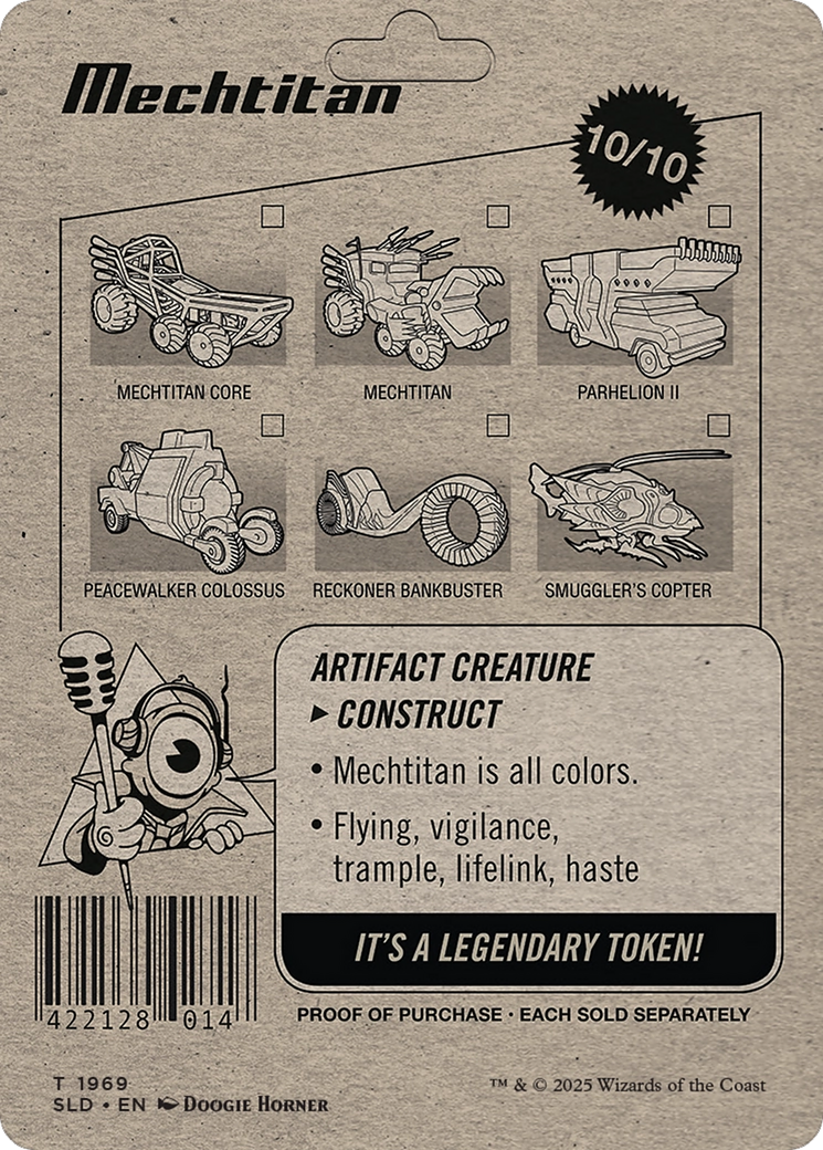 Mechtitan Token (SLD-1969) (Foil)