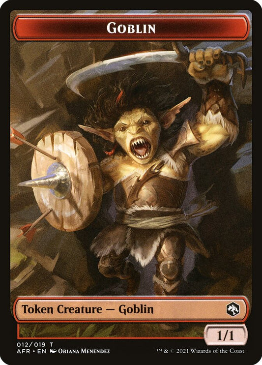 Dungeon of the Mad Mage // Goblin Double-Sided Token (TAFR-20 // 12)